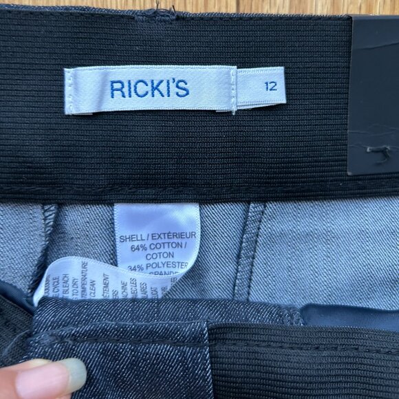 Ricki's Womens Denim Flare Pants - Picture 2 of 3